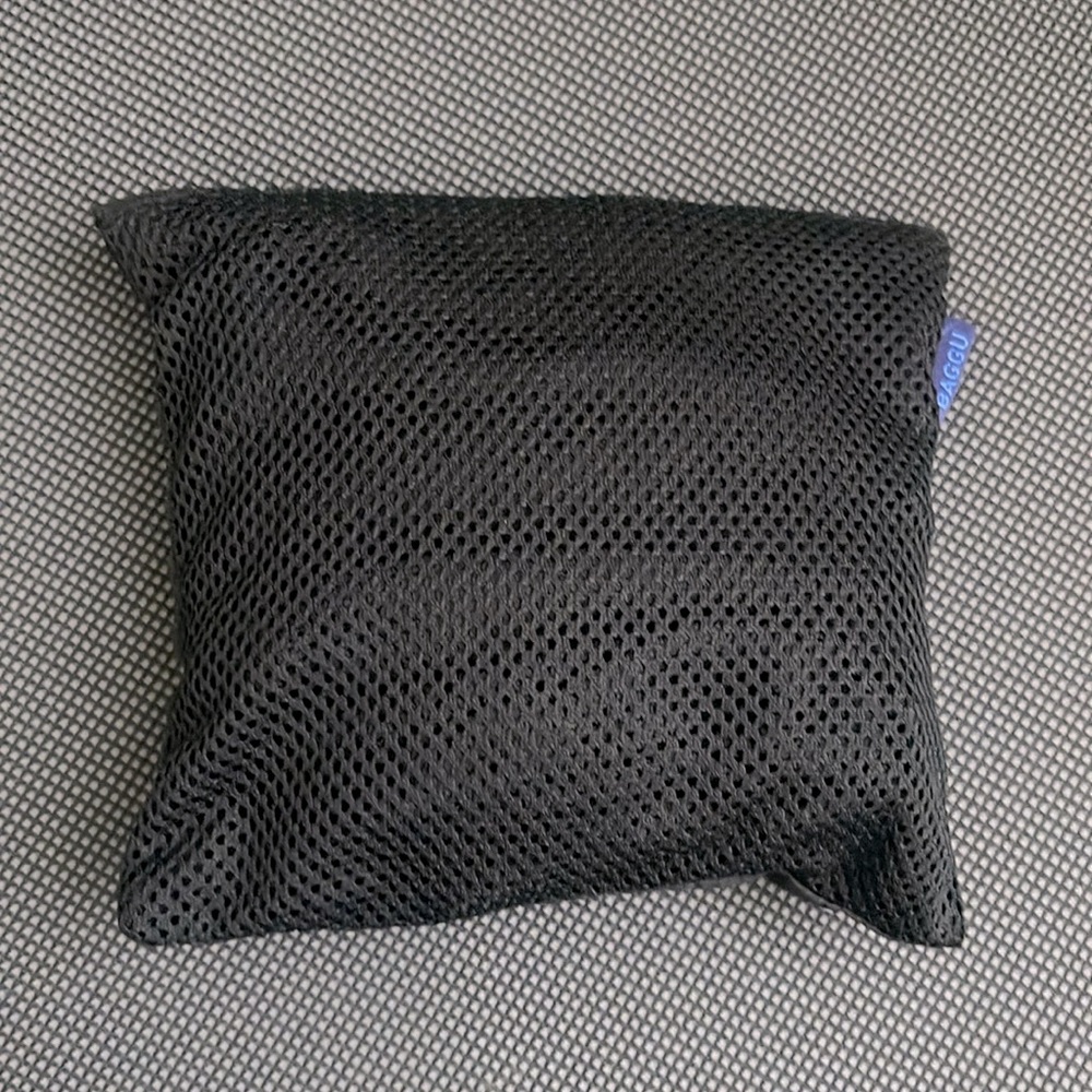 Mesh Black Standard Baggu with cute Zipper case